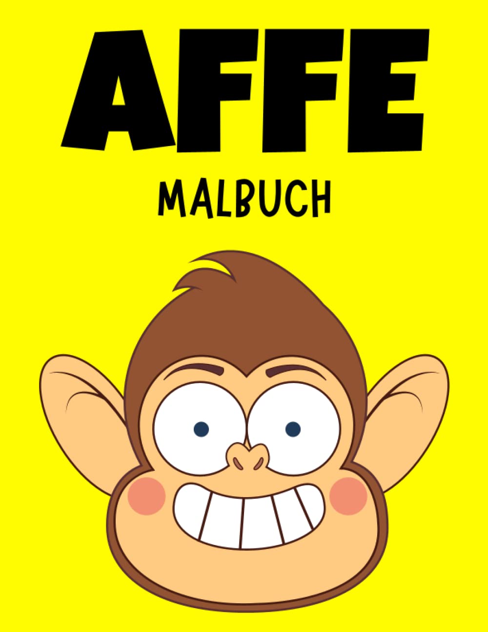 Buy Affe Malbuch Affe Malbuch Für Kinder, Senioren, mädchen, Jungen, Über 60 Seiten zum