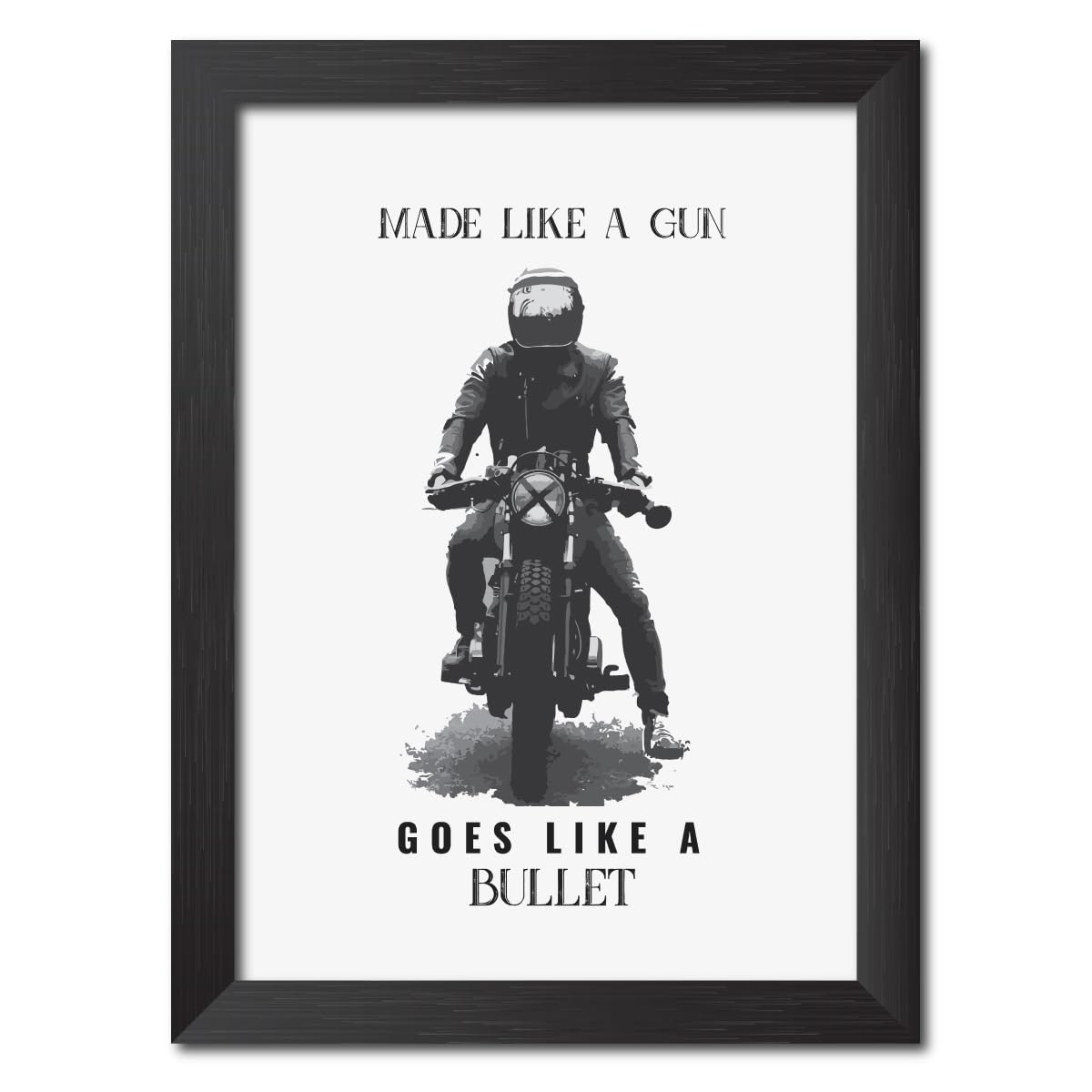 Motorcycle Posters Framed - Motivational Wall Art -11 Motorcycle Posters Framed - Motivational Wall Art -11