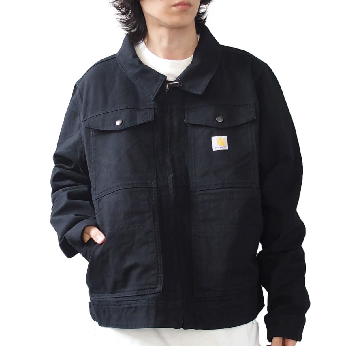 Carhartt カーハート ダック　デトロイトジャケット　ブルゾン 　黒 Amazon | CARHARTT DETROIT JACKET カーハート ダック