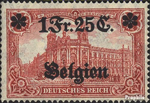 Prophila Collection Dt. Landespost in Belgique 8 Postfrisch MNH 1914 Germania
