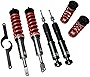 Godspeed MRS1830-B MonoRS Coilover Suspension Lowering Kit, 32 Damping Adjustment, Ride Height Adjustable