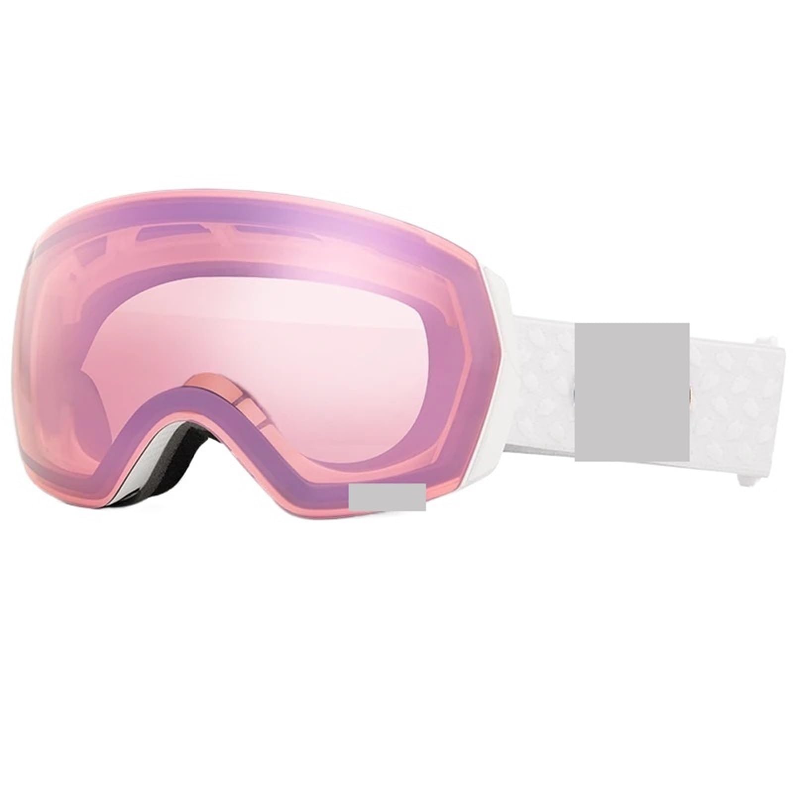 Occhiali da Sci Ski Goggles Men Women Anti-fog Ski Eyewear Snow Glasses Adult Snowboard Goggle with Night Yellow Lens and Case Set