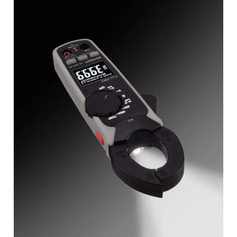 Voltcraft VC-523 SE Stromzange digital CAT III 600V Anzeige (Counts): 4000