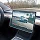 Tesvolution® Displayschutzfolie matt aus gehärtetem Glas für Tesla Model 3 Model Y 2024 + 2025 - Screen protector - Anti Fingerabdruck