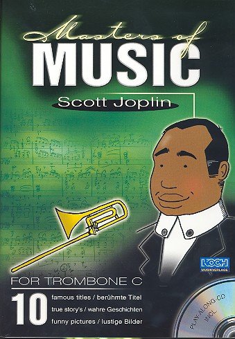 Masters Of Music - Scott Joplin - Trombone and Tuba - BOOK+CD      Sheet music