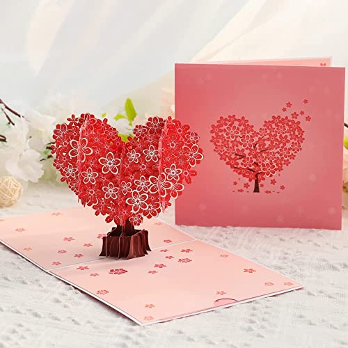 💖 DIMENSIONI: 15 * 15 cm, può mettere molto bene nella confezione regalo, a tutti coloro che vogliono ottenere un biglietto-regalo romantico