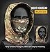 ACEXIER Tactical Headgear with Face Mask for Men Airsoft Paintball Hunting Shooting Protection (CP)