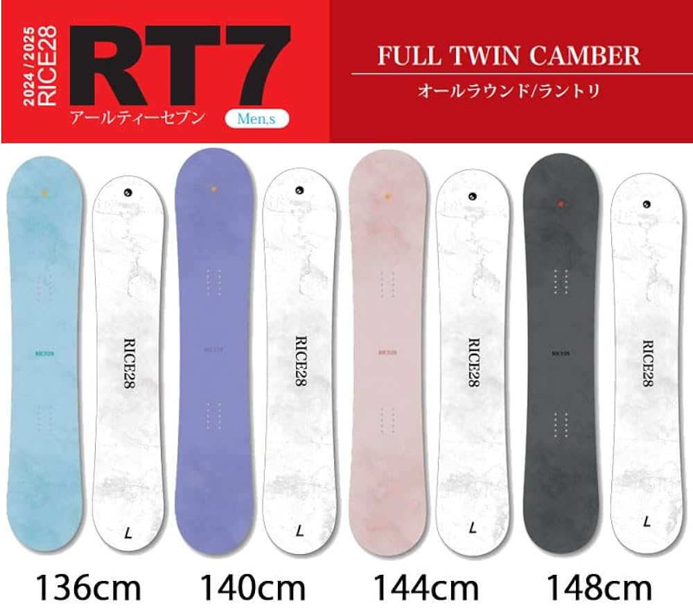24-25　グラトリ Rice28 RT6 150 程度良好 楽天市場】24-25 RICE28 / ライス28 RT6 メンズ レディース