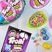 Trolli Sour Brite Crawlers Minis, Sour Gummy Worms, Novelty Easter Egg Candy, 3.5 oz