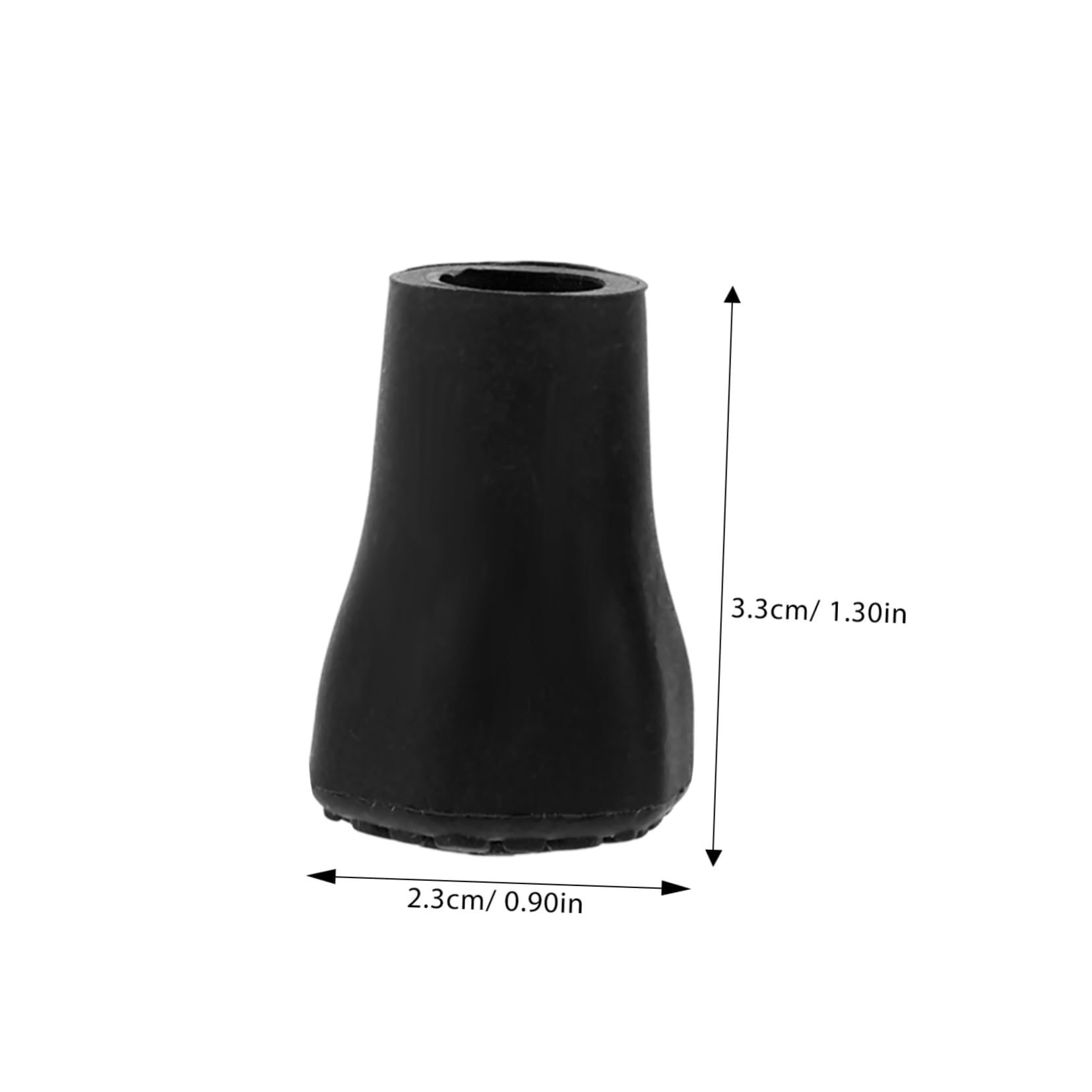 BRIGHTFUFU 6pcs Hiking Pole Replacement Tips Walking Stick Tips Replacement for Outdoor Activities