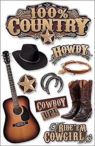 Paper House 3D Stickers-Country