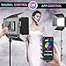 GVM RGB LED Video Light with Bluetooth Control, 60W Photography Studio Lighting Kit with Stands, 2-Packs 880RS Dimmable Led Panel Light for YouTube, Streaming, Gaming, 8 Applicable Scenes, CRI97