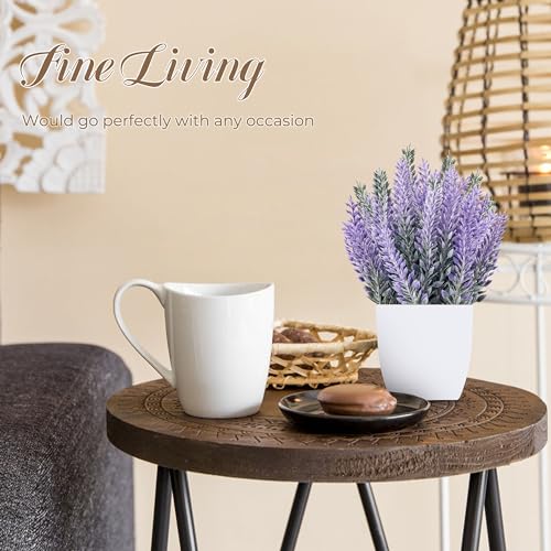 Der-Rose-2-Pack-Small-Fake-Plants-Faux-Plants-Indoor-with-Flowers-for-Home-Bathroom-Kitchen-Office-Desk-Decor