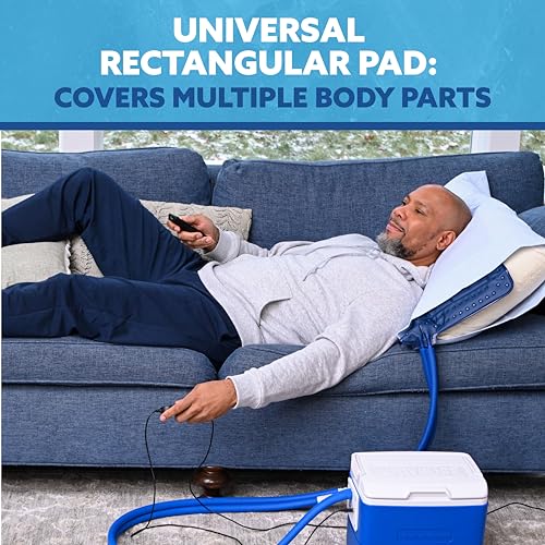 Image of Polar Active Ice 3.0 | 9 QT Cold Therapy Ice Machine | Programmable Timer | Universal Rectangular Compression Pad | Cryotherapy Pain Relief System | Ace Bandage Style Compression