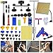 Produktbild PDR Dellen Reparaturset, Ausbeulwerkzeug Lackfreies, 56pcs Auto Paintless Dent Removal Kit, DIY Dent Repair für Fahrzeug Dellen, Tür Dings, Hagel Schaden Entfernen, Motorradkarosserie, Kühlschrank