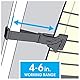 Camco Wohnmobil-Markisen-Entflapper, verfügt über eine 5,1 cm breite Klemme mit weichen Greifern, EIN strapazierfähiges Nylon-Design und eine 33 cm Gurtlänge, 2er-Pack (42061), Schwarz