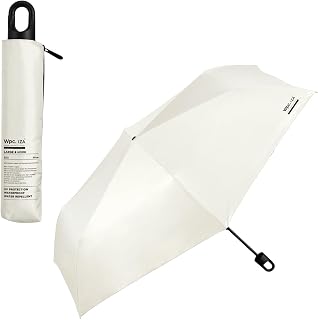 Wpc. IZA 日傘 メンズ 【カラビナ一体型手元】LARGE & HOOK 遮光率100％ オフ 親骨：60cm ZA022-001-102 | レディース 遮熱 UVカット率100％ UPF50+ 通勤 通学 シンプル 男性 女性 ビジネス 旅行