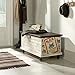 Sauder Eden Rue Rolling Chest, White Plank finish