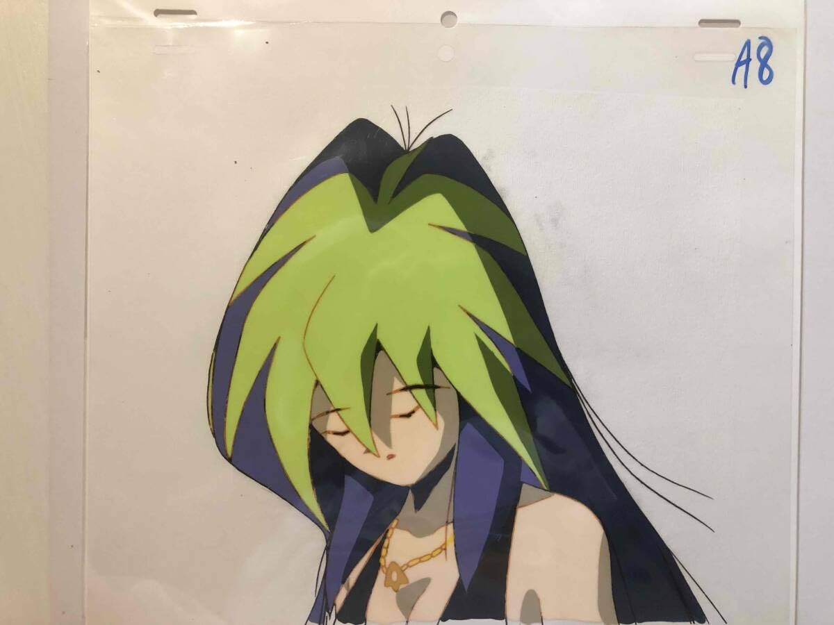 Amazon.co.jp: 当時モノ 座剣邪寧代 セル画 水着 タルるート まじかる