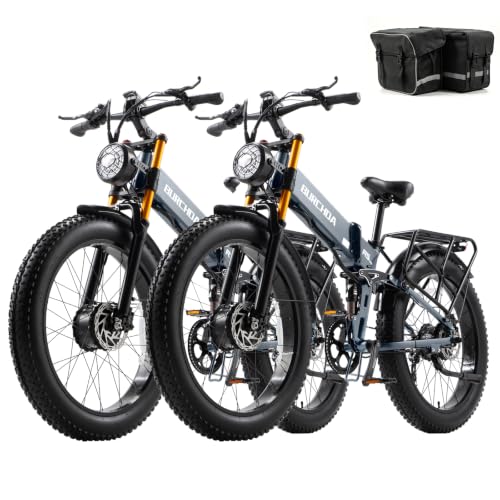 Dual Motor Electric Bike for Adults AWD 5000W/3000W/1500W Peak 40MPH/30MPH image 15