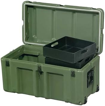 Pelican 472-FTLK-LG Footlocker for Movable Storage, Olive Drab Green