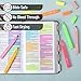 Mr. Pen- Aesthetic Highlighters, 12 pcs, Chisel Tip, Vibrant Colors, Bible Highlighters and Pens No Bleed