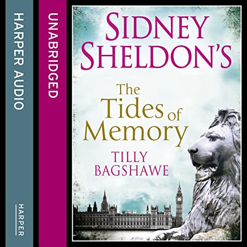 Diseño de la portada del título Sidney Sheldon&rsquo;s The Tides of Memory
