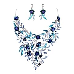 Sapphire Color Silver-Tone