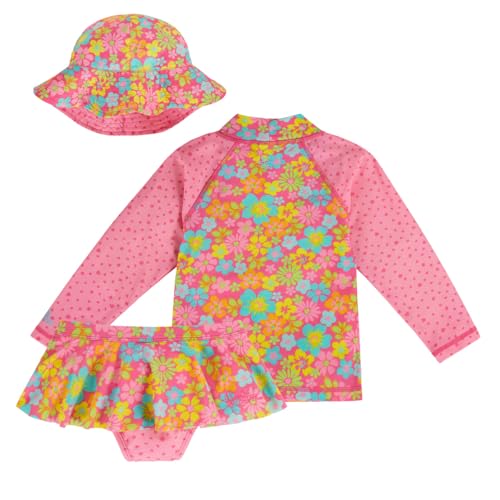 Image of UV SKINZ UPF 50+ Girls' 3-Piece Swim Set