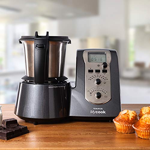 Taurus-Mycook-Legend-Robot-de-Cocina-por-Induccion-de-40-a-120o-C-app-mycook-con-miles-de-recetas-gratuitas-incluye-un-recetario-impreso-con-250-recetas-1600-W-vaporera-balanza-integrada-multi