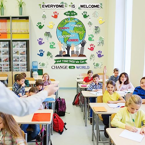 Image of 97 Pcs We are and Together We Can Change The World Bulletin Board Set