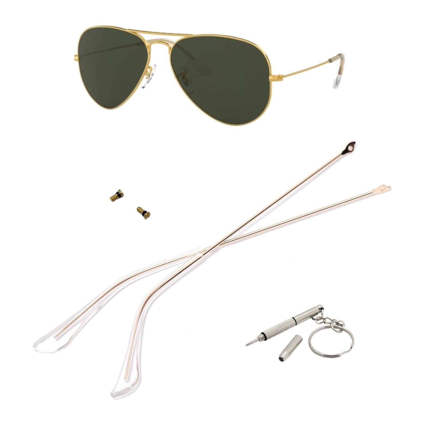 Branches RB3025 de rechange idéales pour restaurer vos lunettes de vacances