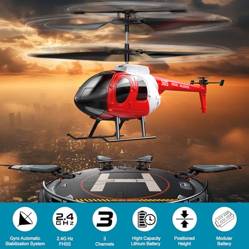 Elicottero Telecomandato,RC Elicotteri con Luci