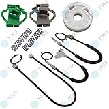 fensterheber reparatursatz golf 4 Einbauposition: Vorne Rechts / Beifahrerseite