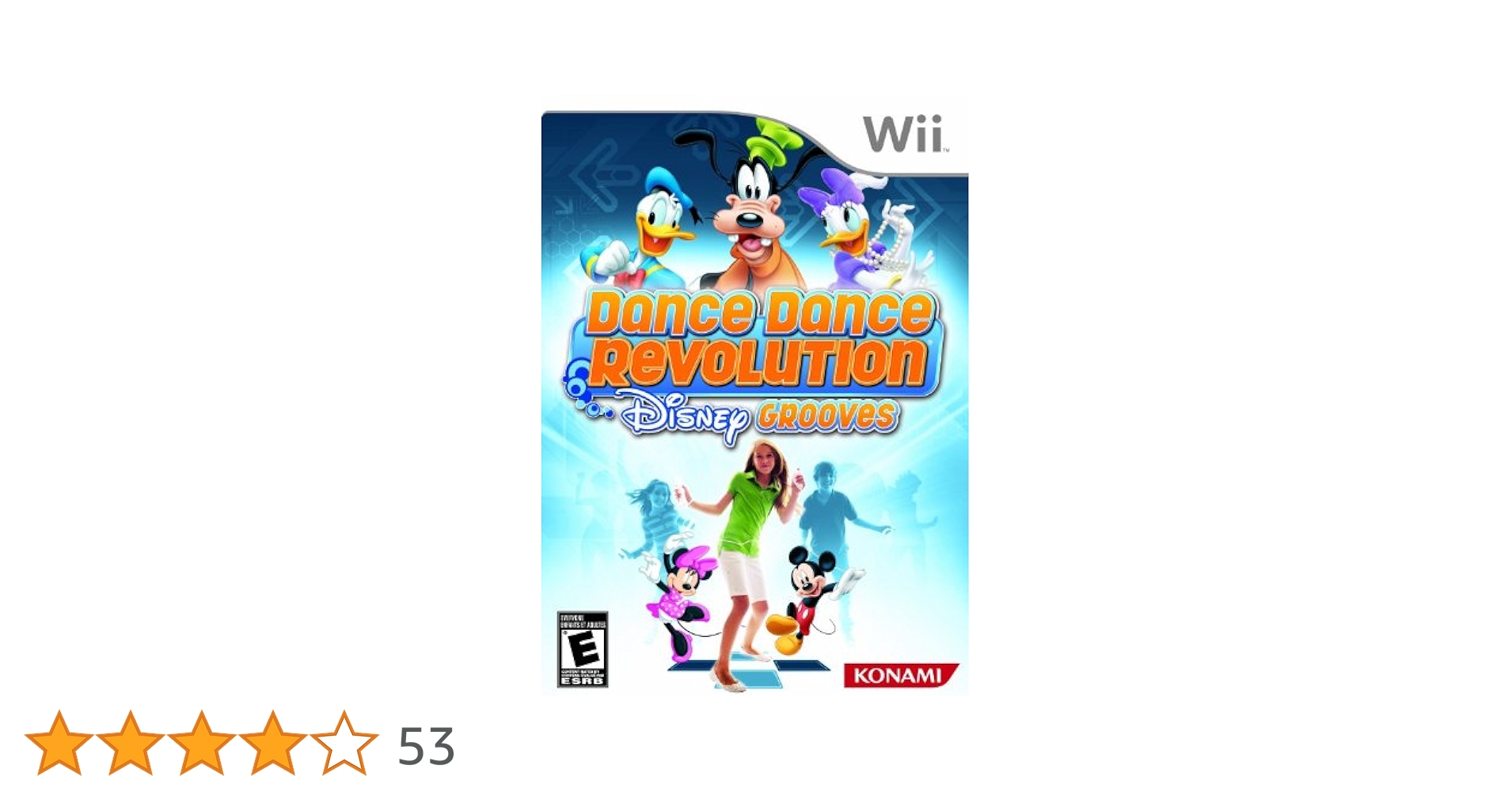 Dance Dance Revolution Disney Grooves Software Only - Wii