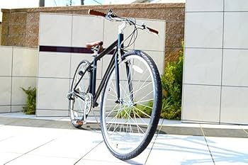 クロスバイク アイアンブルー700C/cyma 7段変速 お得セット 2025