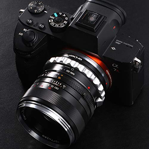 K&F Concept Anello Adattatore NIKON(G)-NEX per