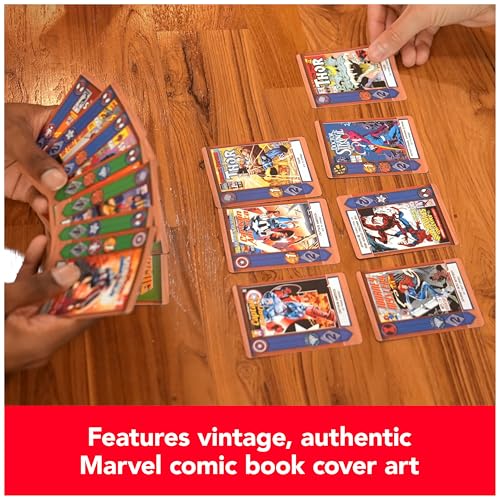 Image of Spin Master Games, Marvel Comic Hunters, Comic Collecting Strategy Card Game for Fans of Marvel Rivals & Action Movies, 1-4 Players, for Ages 14 & Up