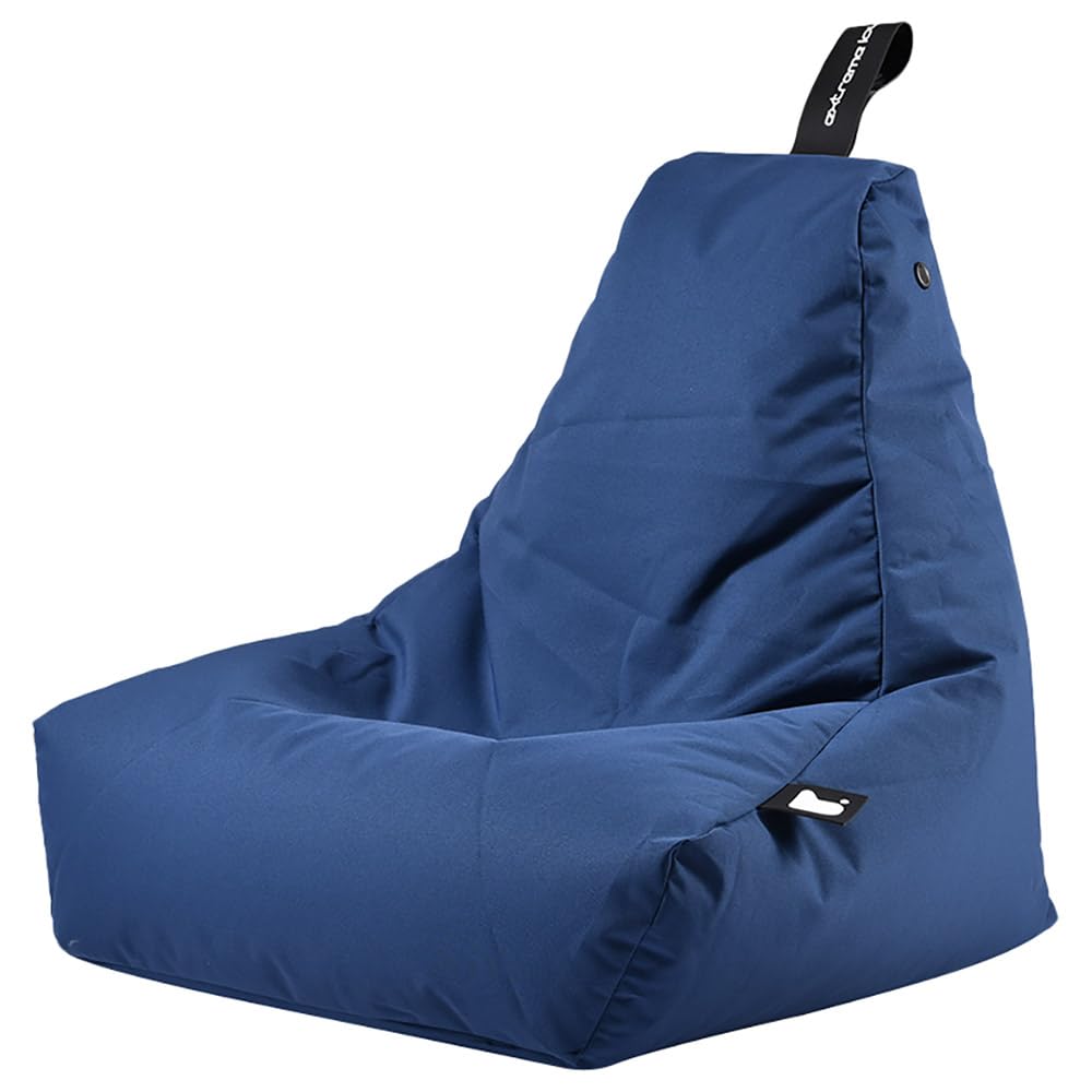 Mini Bean Bag | UV Protected & Waterproof | Made in UK Premium Indoor & Outdoor BeanBag (Royal Blue)