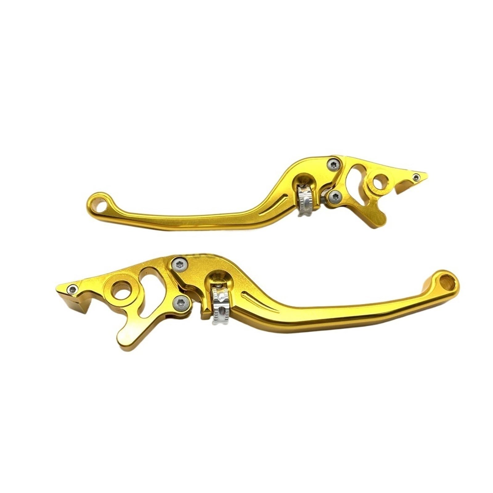 Ewsjg Go-Lden Motorcycle Adjustable Brake Clutch Lever Handle Hydraulic Levers Universal For Hon&Da For Yam&Aha For Kawa&Saki Clutchs Brakes Handle Levers