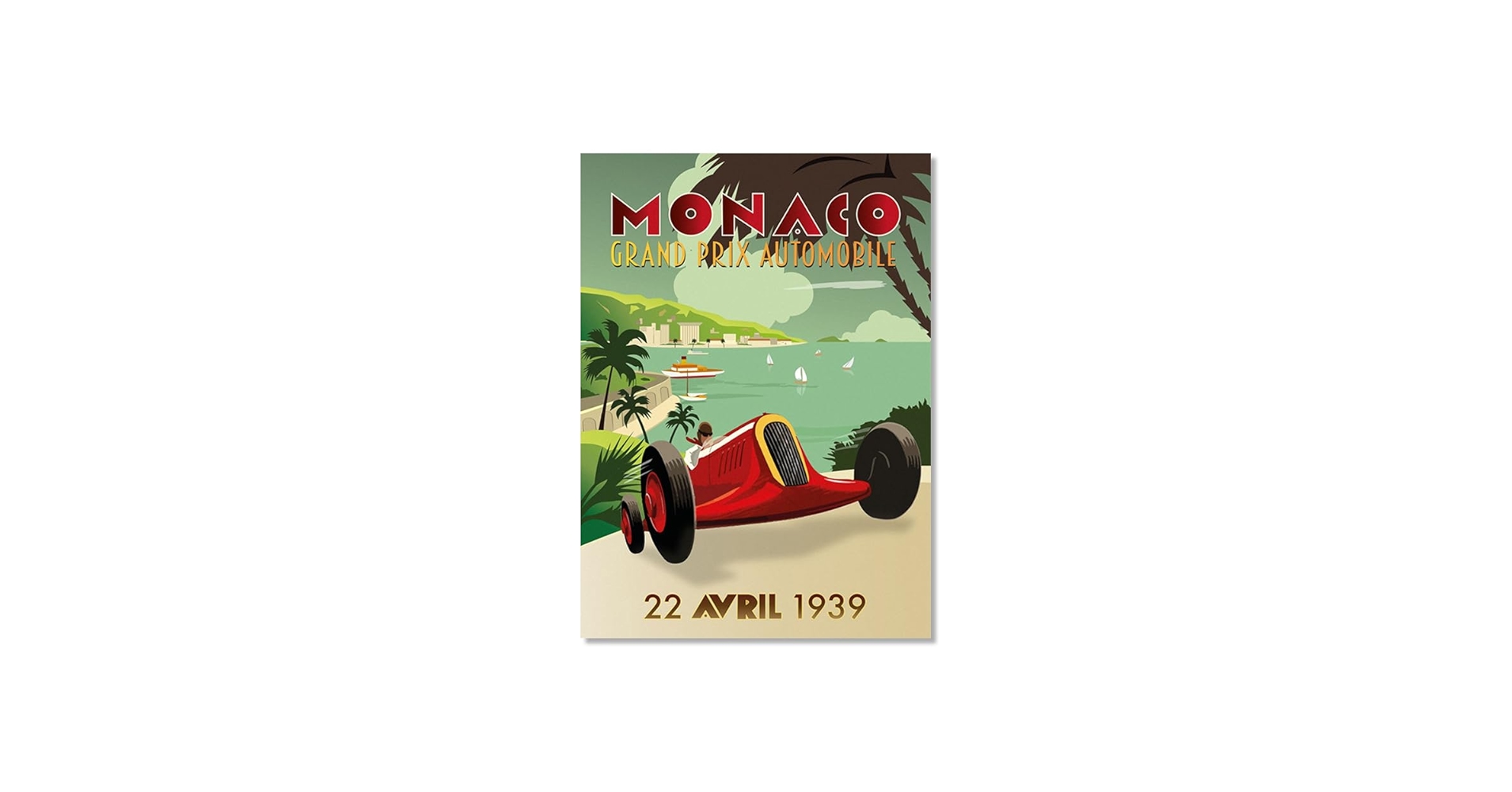 1964年 フランスグランプリ 公式ポスター monaco-3074-300x300.jpg