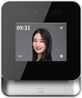 THEGIS Attendance Machine, Wifi Face Recognition Powerful Access Control 2.8inch Screen Attendance Machine RFID Card Reader APP/PC Software/Cloud Support LCD Screen Attendance Controller