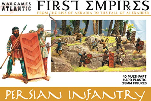 First Empires - Persian Infantry - 40 figuras de 28mm miniatura 1