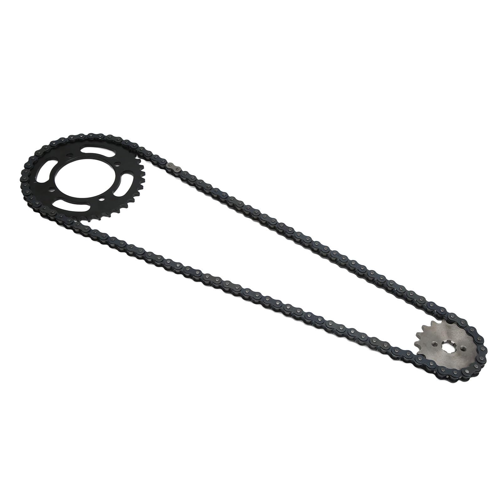 110 Quad Cinese 420 Catena 155mm 37T Pignone Posteriore e 17T Kit Universale per Moto da Cross da a Mini Moto, ATV, Go Kart