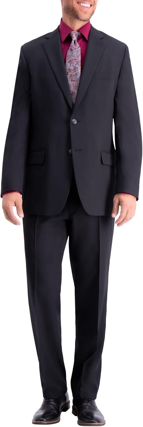Haggar Mens Travel Performance Tailored Fit Suit Separate Pants & Jackets - Image 2