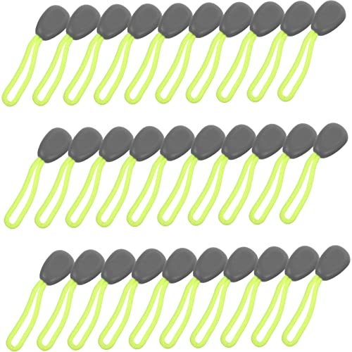 BRIGHTFUFU Backpack Zipper Head 30pcs Wear-Resistant Zipper Pulls for Multi-Function Repair Kit