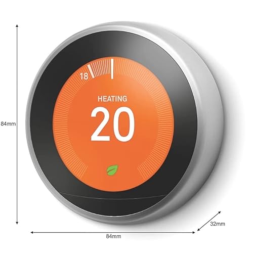 Google Nest 4th Gen Pro Wireless Heating & Hot Water Smart Thermostat- Stainless Steel Google Nest 4th Gen Pro Wireless Heating & Hot Water Smart Thermostat- Stainless Steel