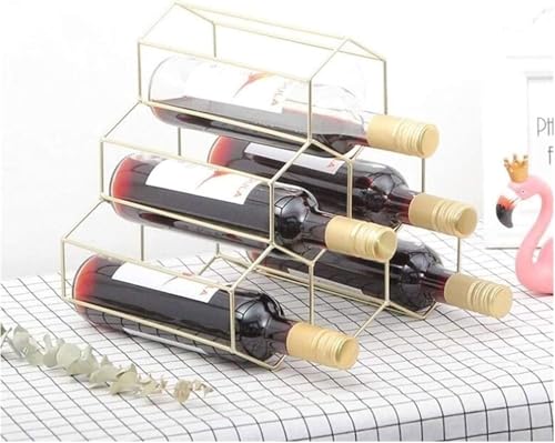 Soporte para botellas de vino de mesa para 6 botellas miniatura 3