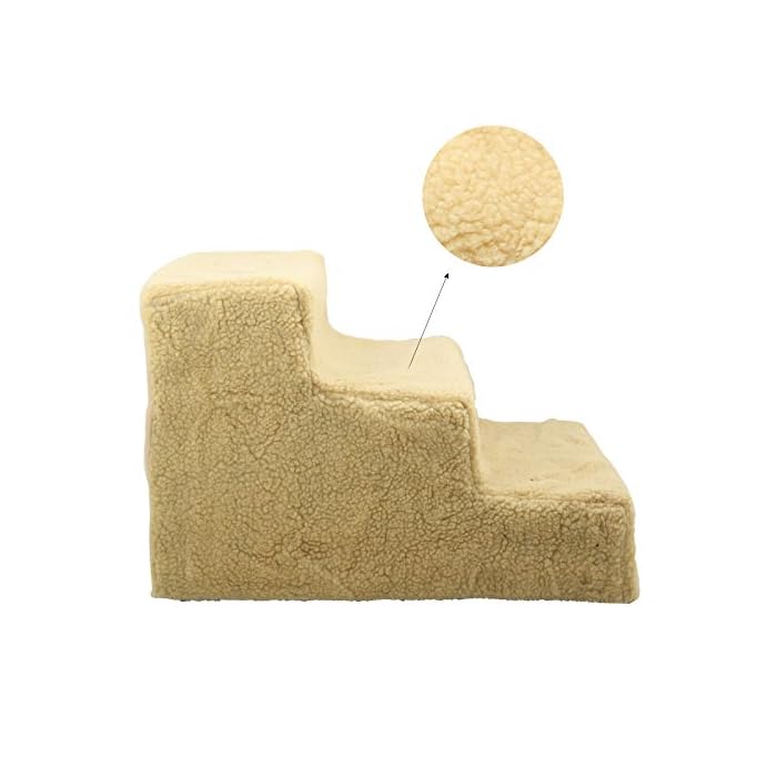 PetHot Dogs Steps Pet Stairs 3 Steps Cat Easy Climb Stairs Car - Image 3