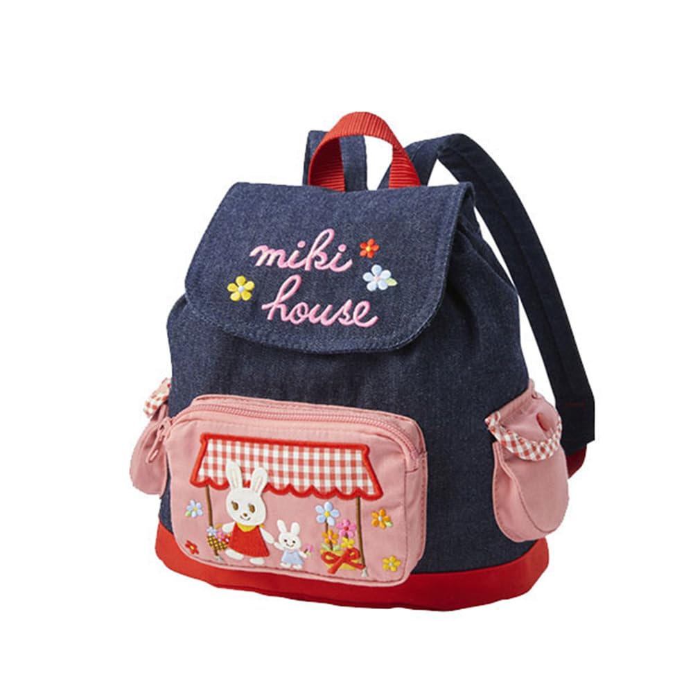 Amazon.co.jp: [MiKiHOUSE] ミキハウス デニムリュック（サイズ無し